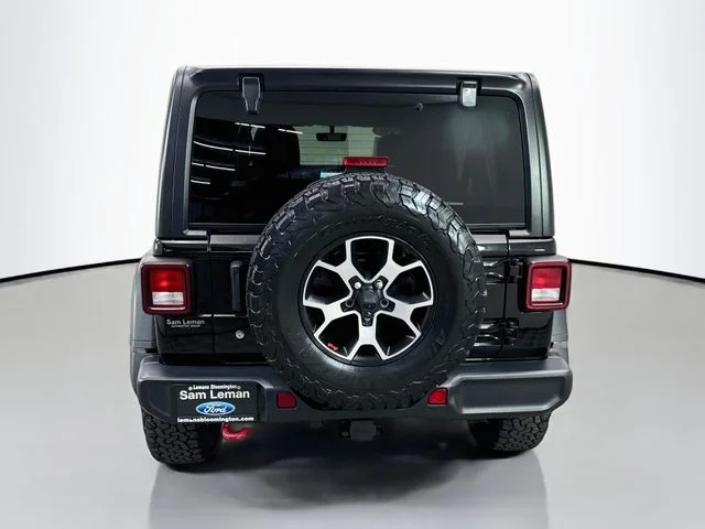 Used 2020 Black Clearcoat Jeep Unlimited Rubicon image 6