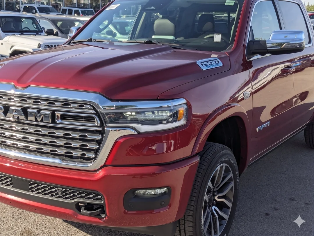 New 2026 Red RAM Limited Longhorn - - 5.7L HEMI V8 - $9K Level A Equip Grp - 14.4 Uconnect NAV - Leather & More! image 10