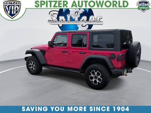 Used 2021 Red Jeep Unlimited Rubicon image 8