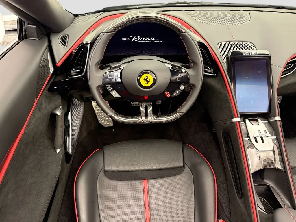 Used 2025 Bianco Avus Ferrari Spider image 18
