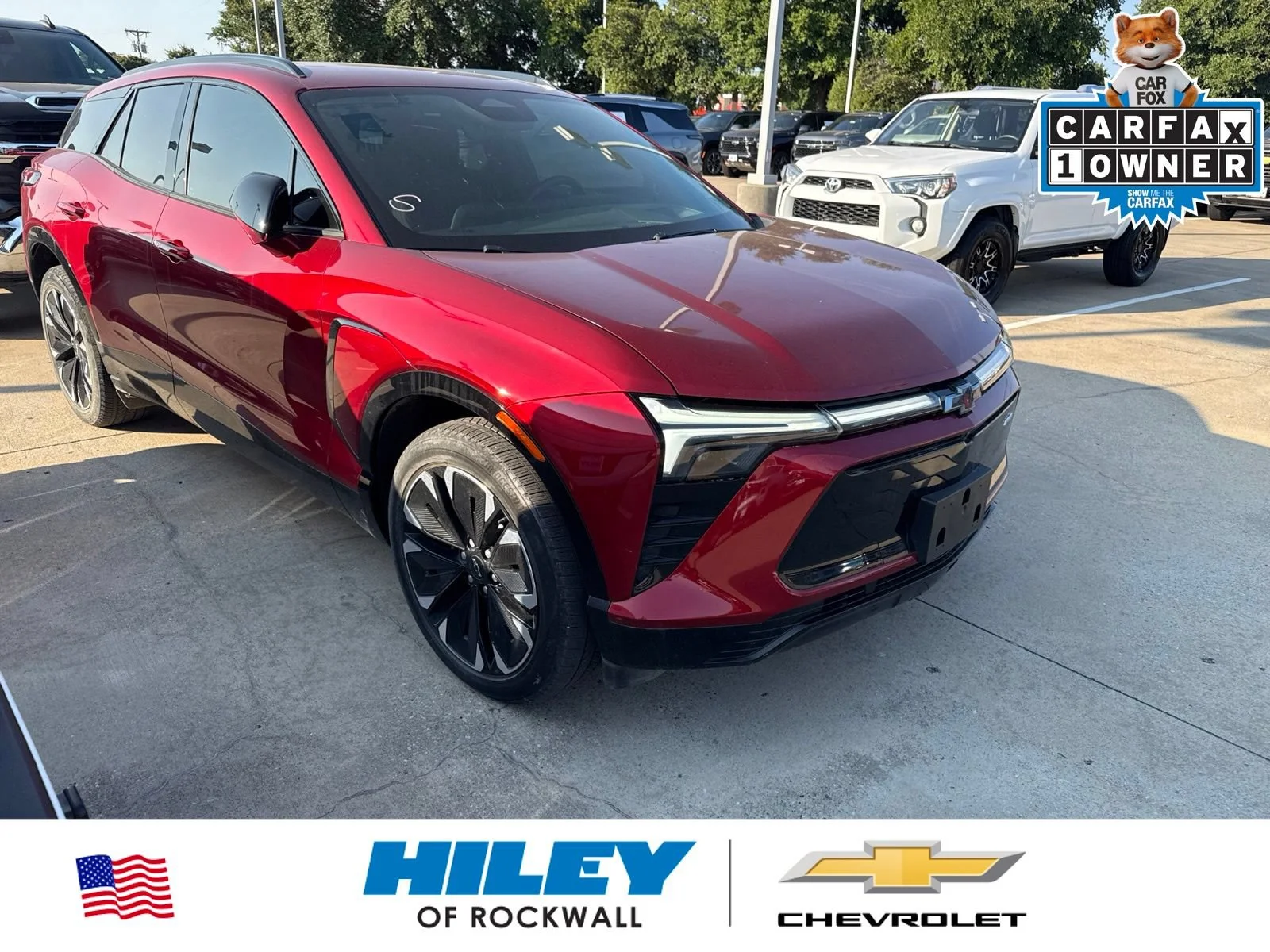Used 2024 Radiant Red Tintcoat Chevrolet RS image 1