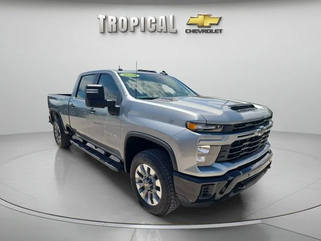 New 2026 Sterling Gray Metallic Chevrolet Custom image 7