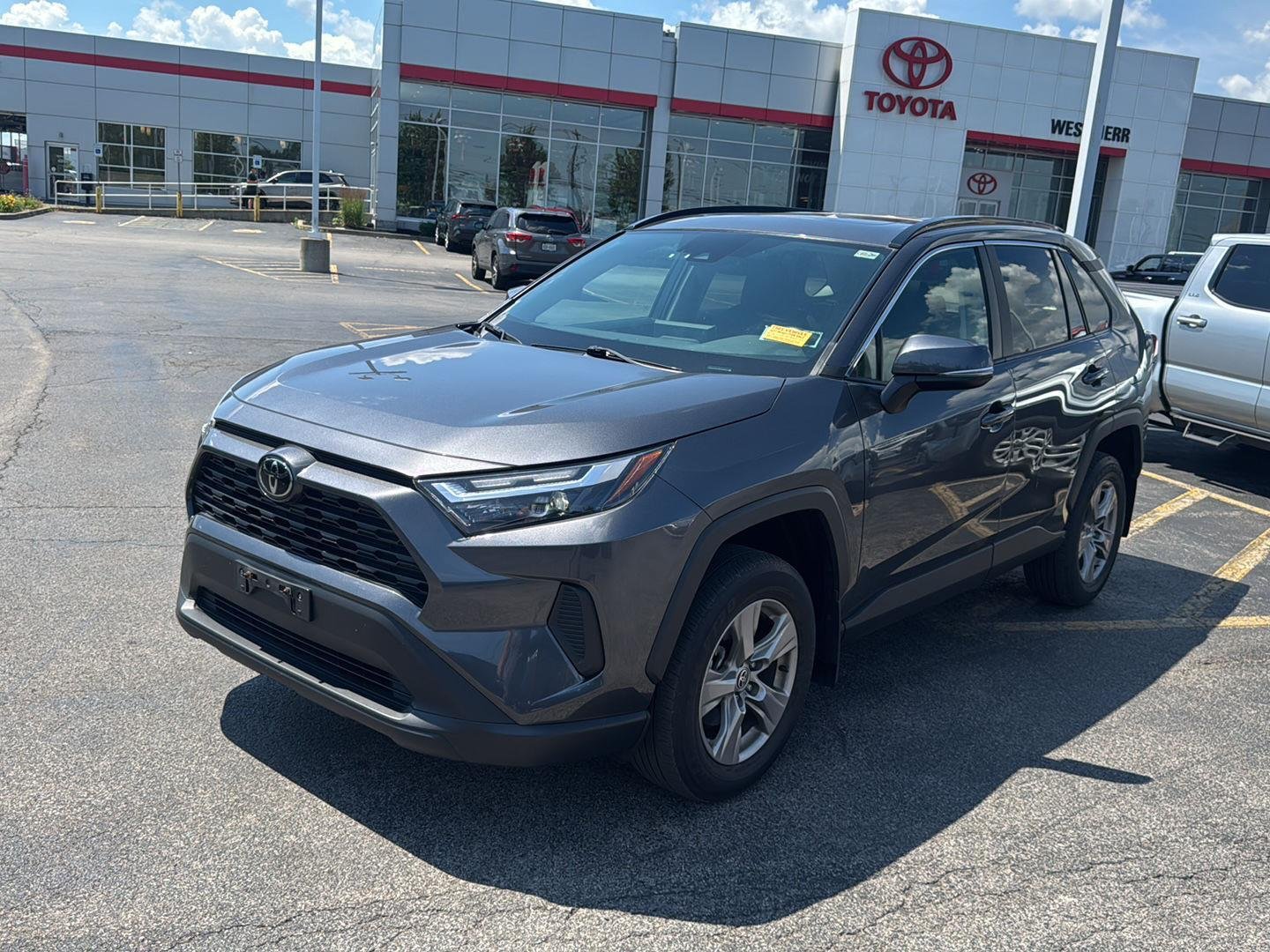 Used 2023 Magnetic Gray Metallic Toyota XLE image 3