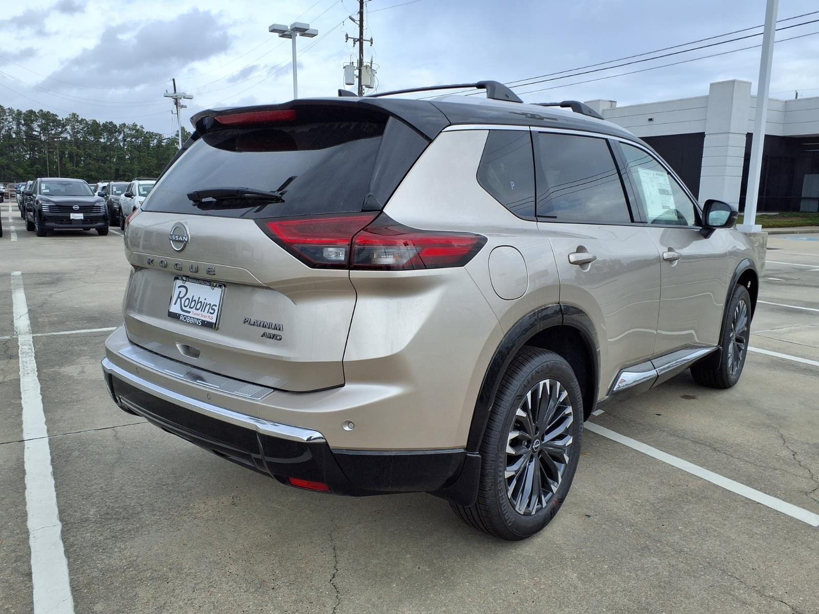 2026 Nissan Rogue Platinum Silver at Robbins Nissan
