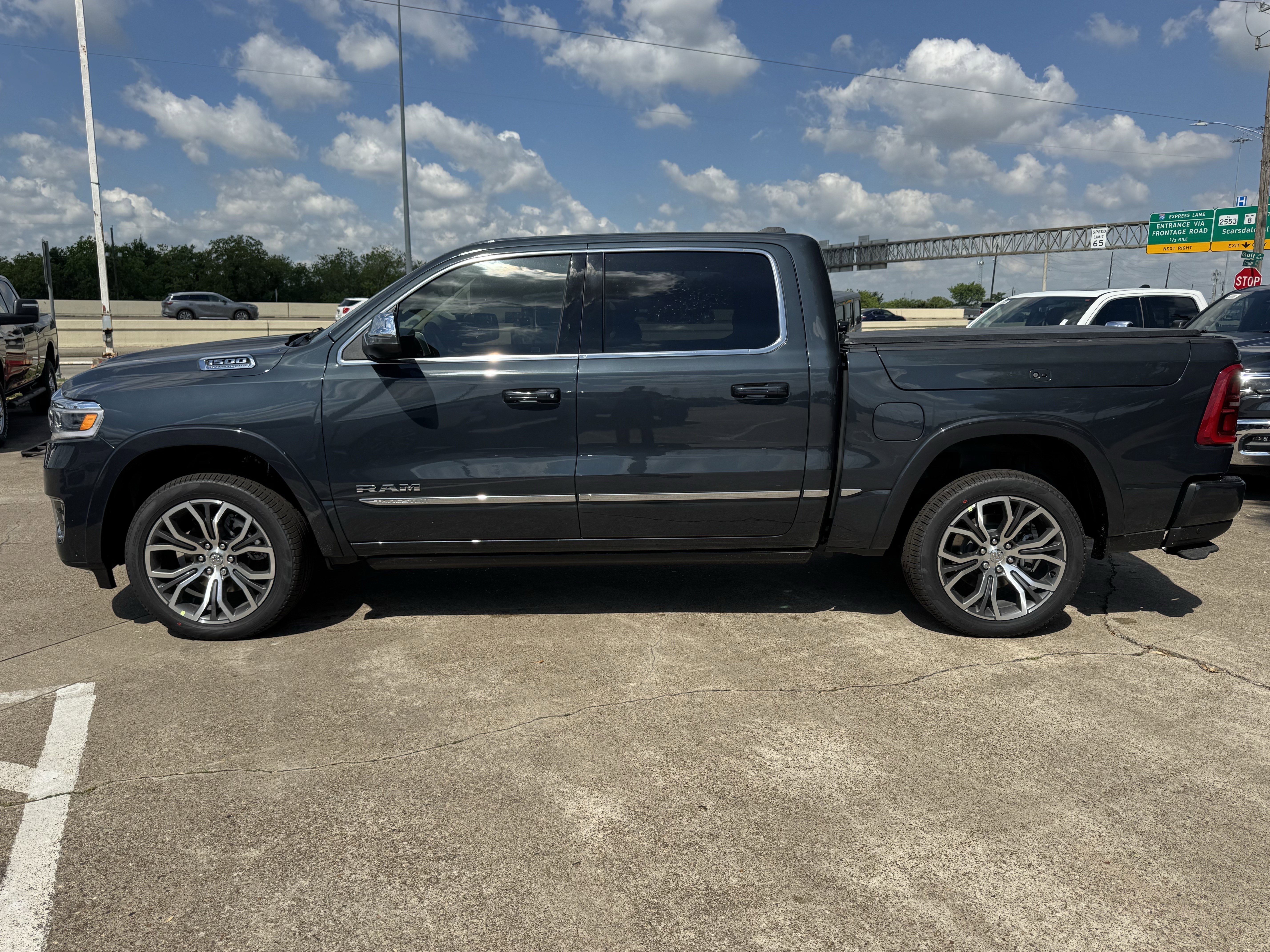 New 2026 Forged Blue Metallic Exterior Paint RAM Tungsten image 6