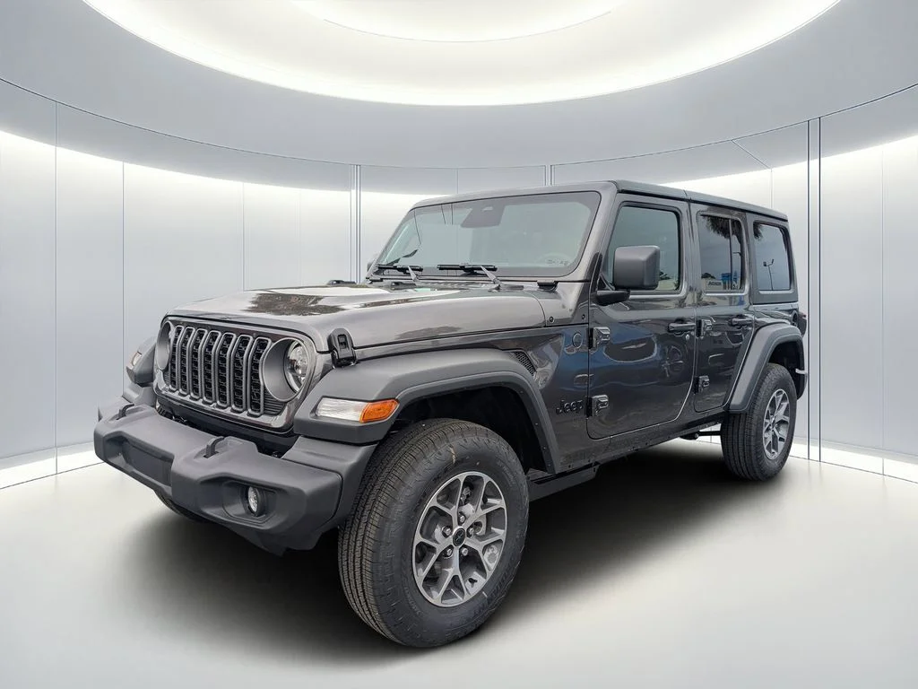 New 2026 Granite Crystal Metallic Clear-Coat Exterior Paint Jeep Sport S image 6