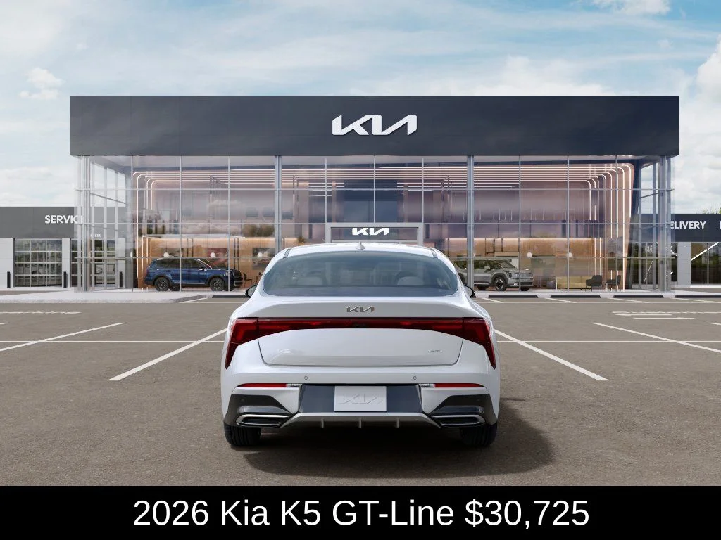 New 2026 Snow White Pearl Kia GT-Line FWD image 6