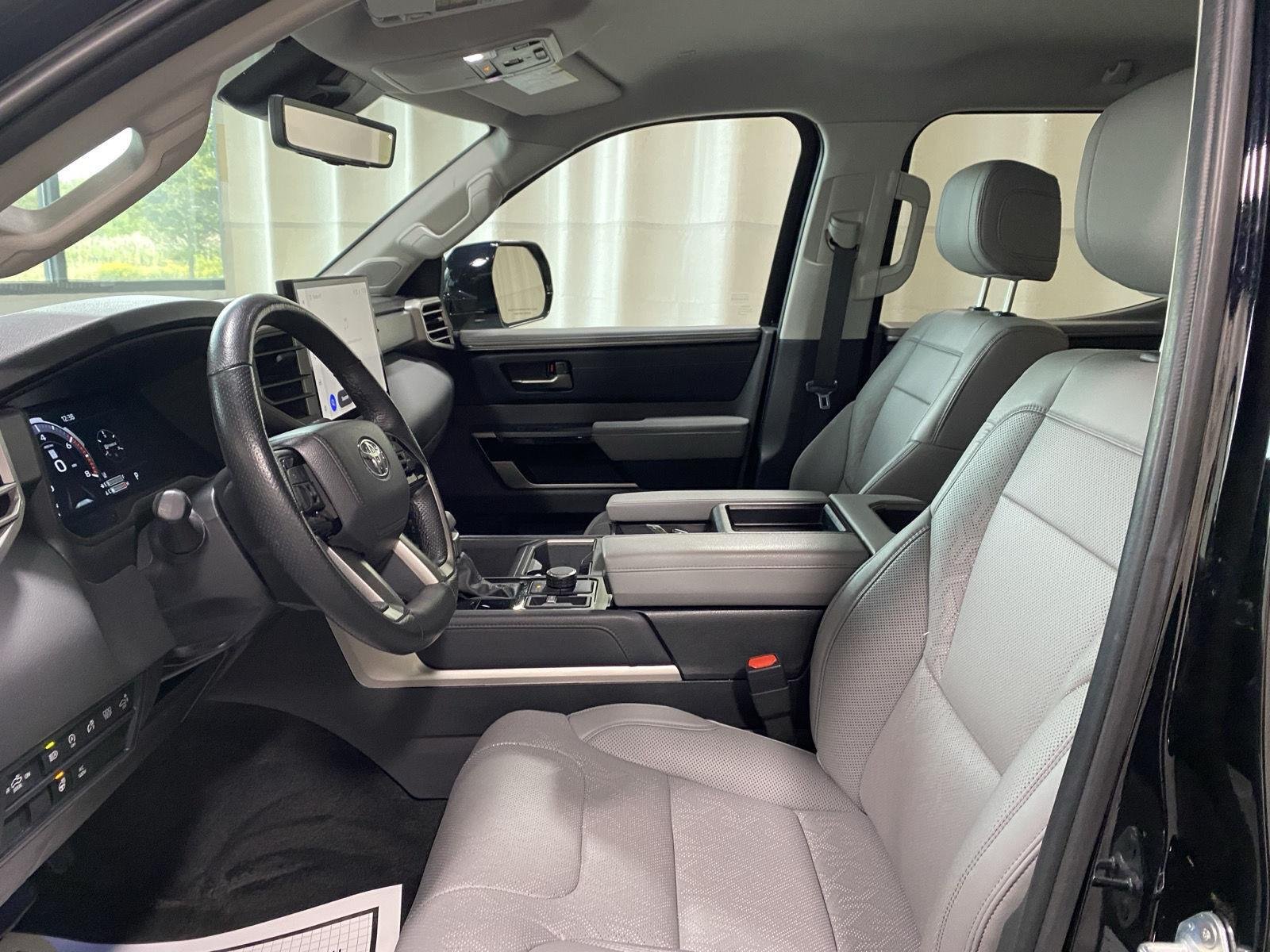 Used 2024 Midnight Black Metallic Toyota Limited image 2
