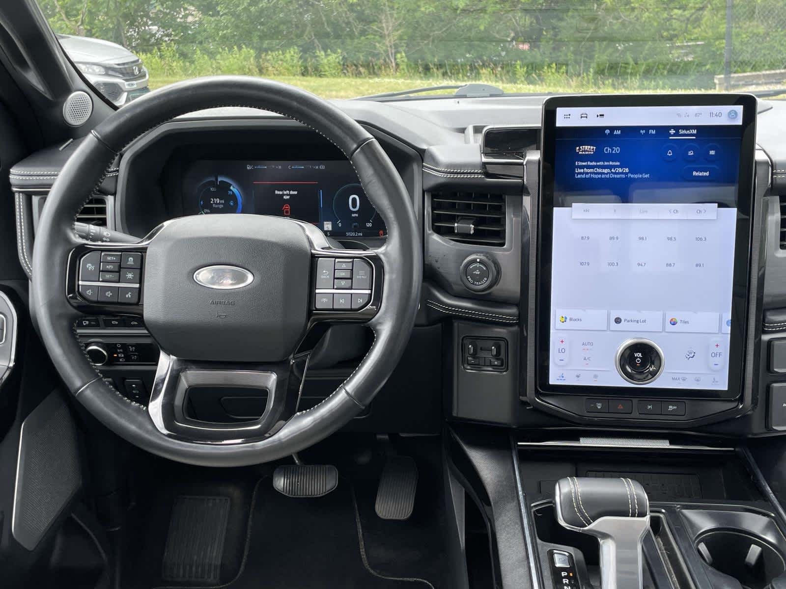 Used 2023 Ford F-150 Lightning Platinum with VIN 1FT6W1EV0PWG25427 for sale in Monroeville, PA