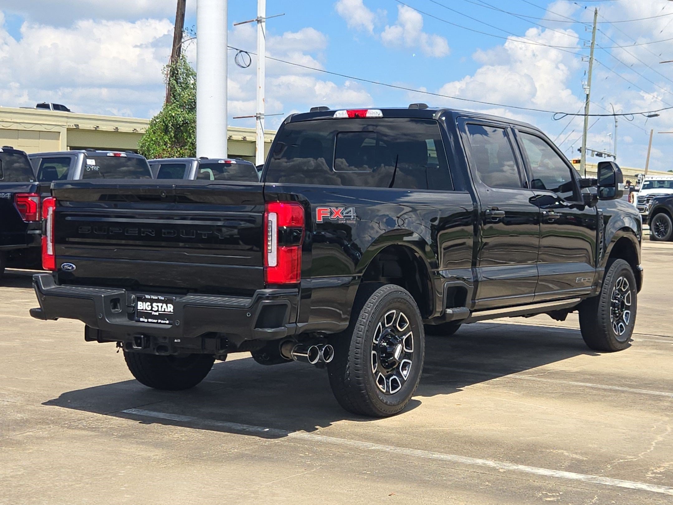 Used 2025 Blue Ford Platinum image 3