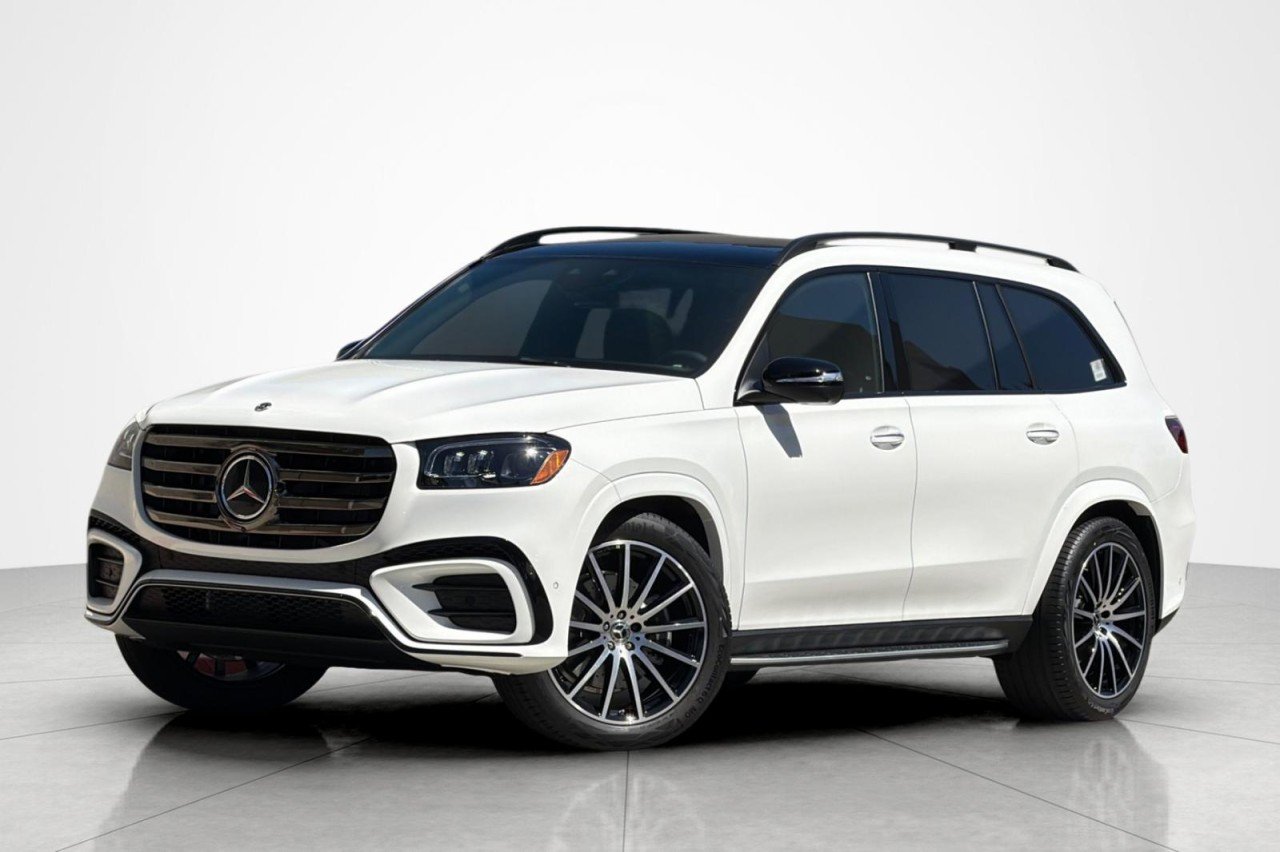 New 2026 Polar White Mercedes-Benz GLS 450 4MATIC® SUV image 1