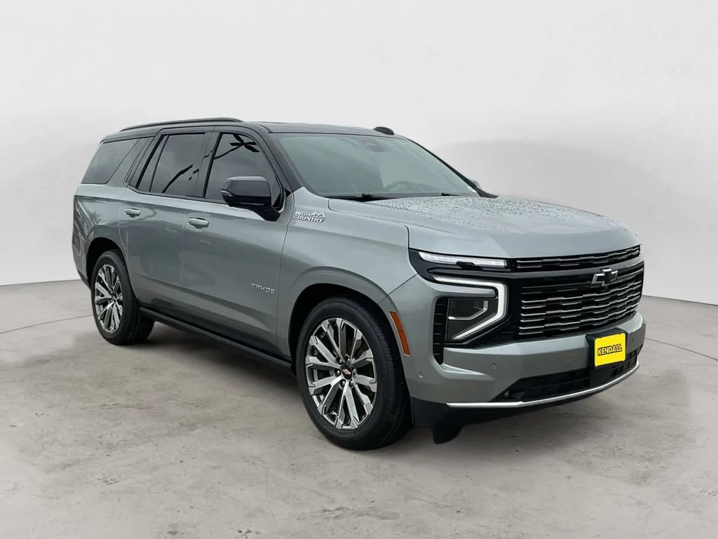 Used 2025 Sterling Gray Metallic Chevrolet High Country image 3