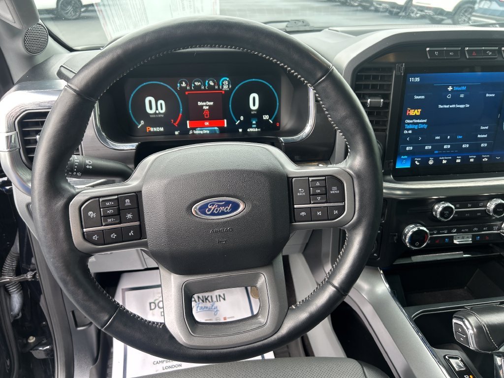 Used 2021 Blue Ford Lariat image 14