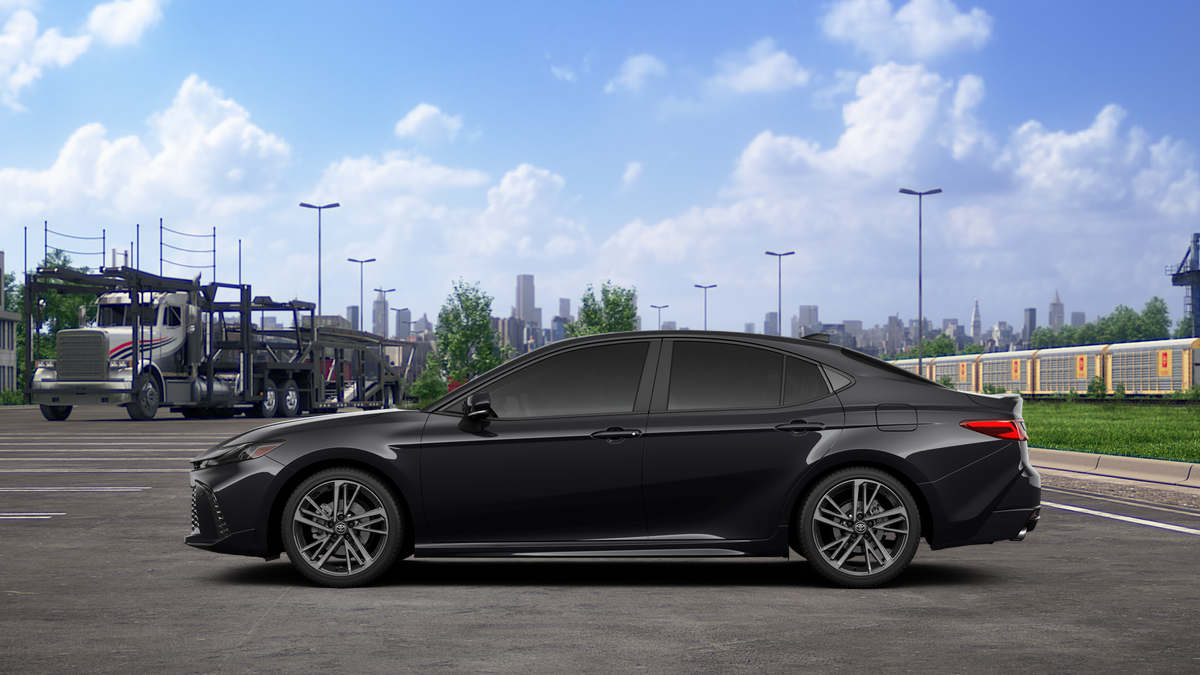 New 2026 Midnight Black Metallic Toyota XSE image 4