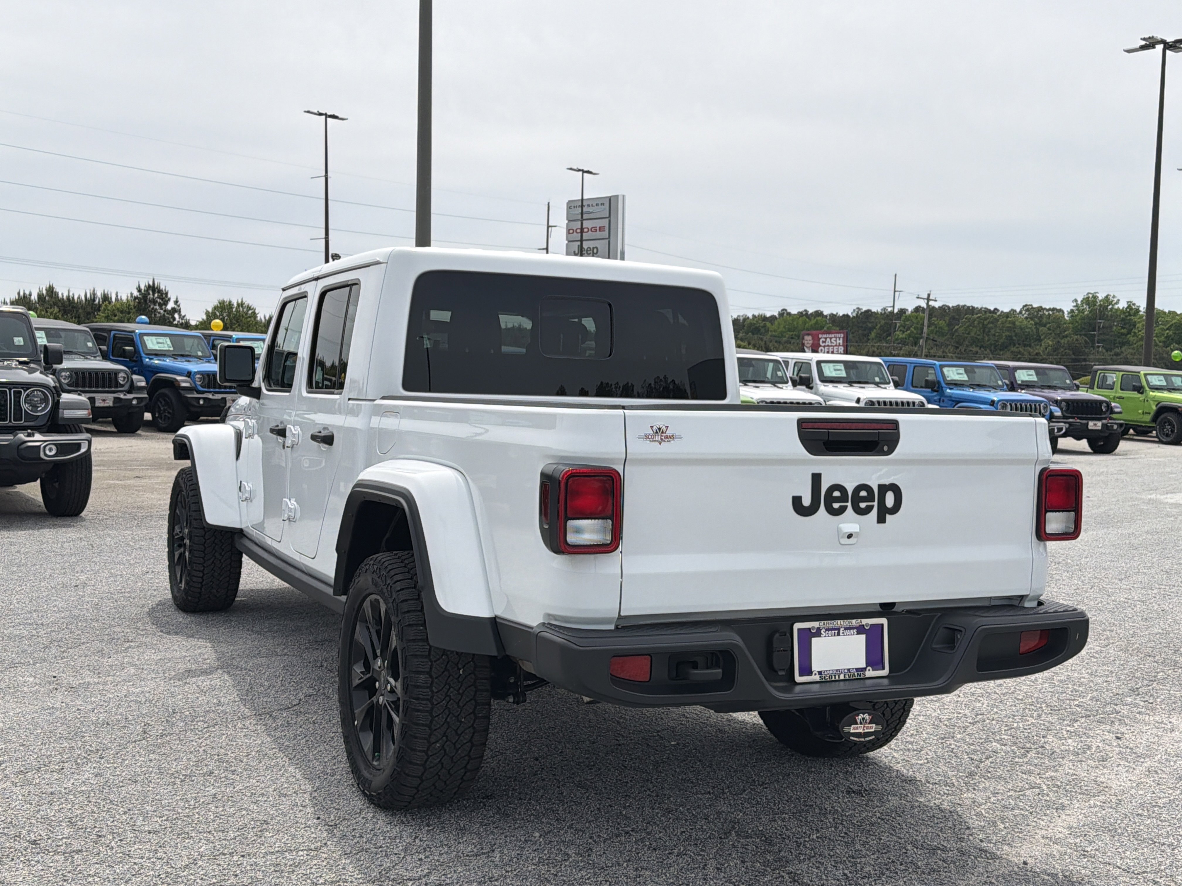 Used 2025 Bright White Clearcoat Jeep Nighthawk image 6