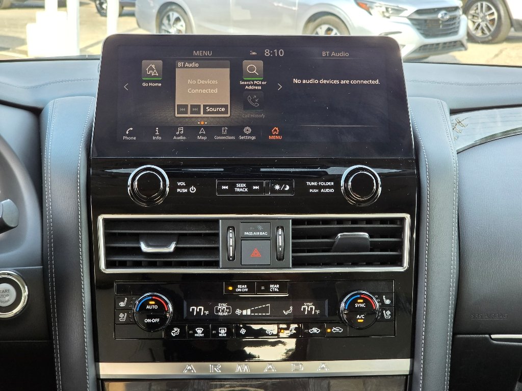 Used 2023 Aspen White TriCoat Nissan Platinum image 3