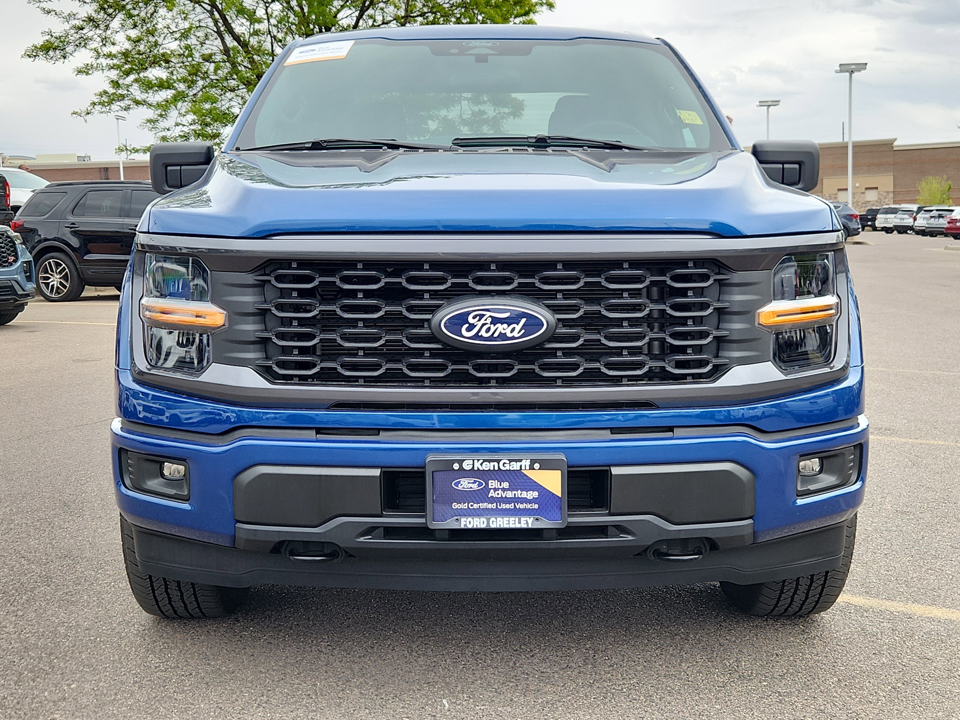 Certified Used 2024 Atlas Blue Metallic Ford STX image 5