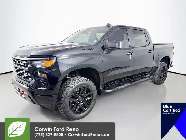Certified Used 2024 Black Chevrolet Custom image 3