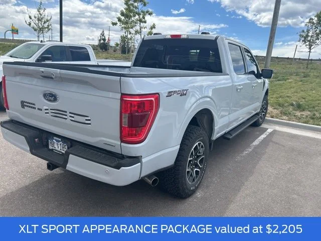 Used 2022 White Ford XLT image 4