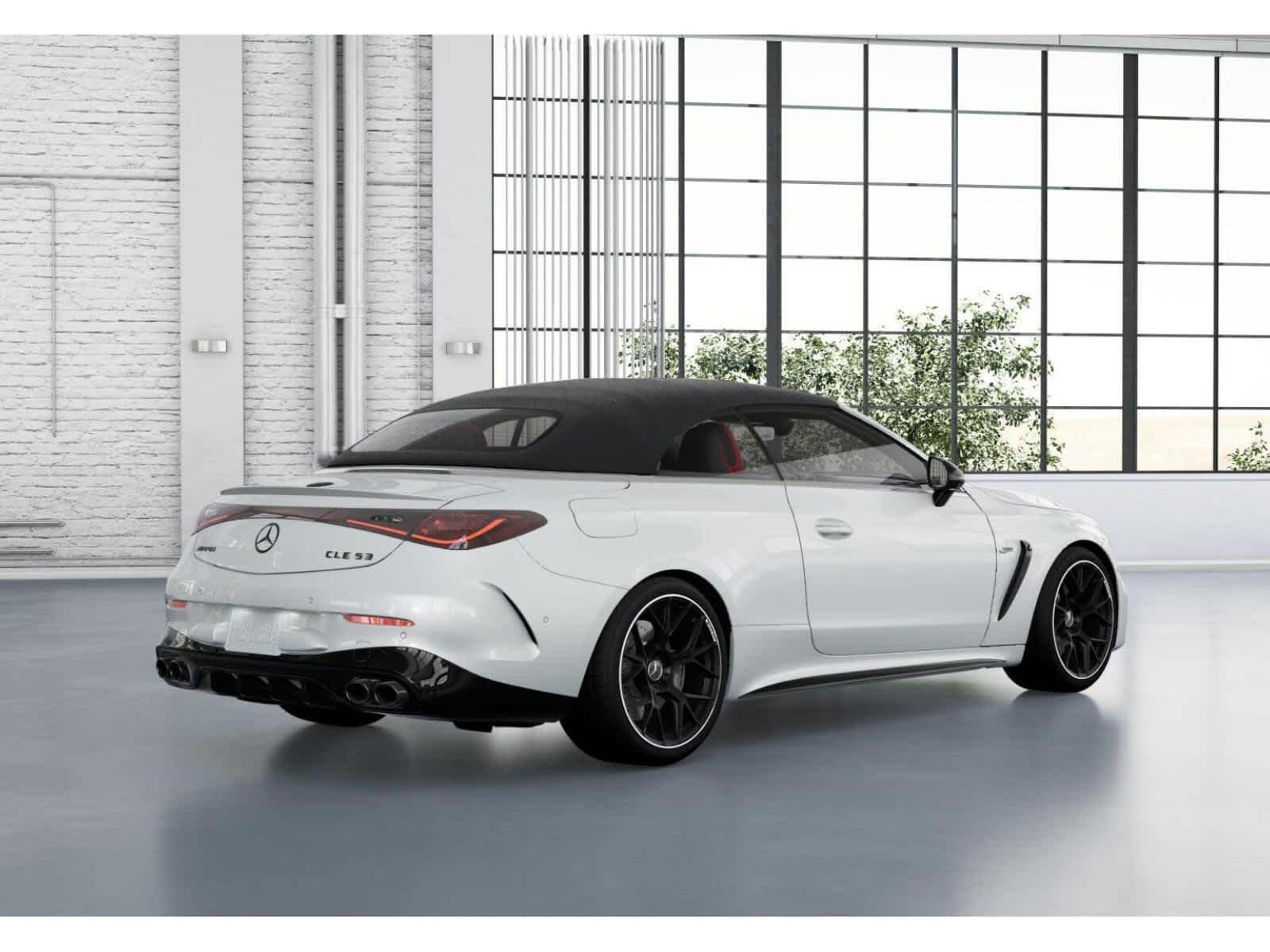 New 2026 MANUFAKTUR Moonlight White Metallic Mercedes-Benz AMG® CLE 53 4MATIC+ Cabriolet image 20