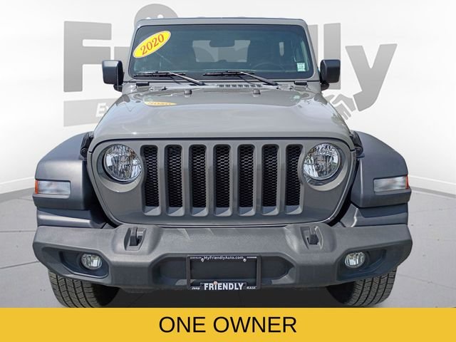 Used 2020 Gray Jeep Sport S image 2