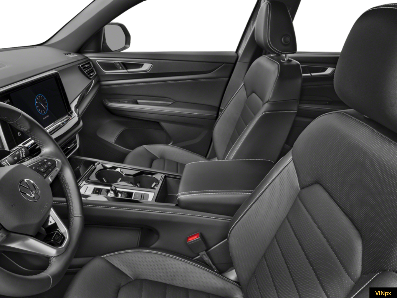 New 2026 Gray Volkswagen 2.0T SEL R-Line Black image 7