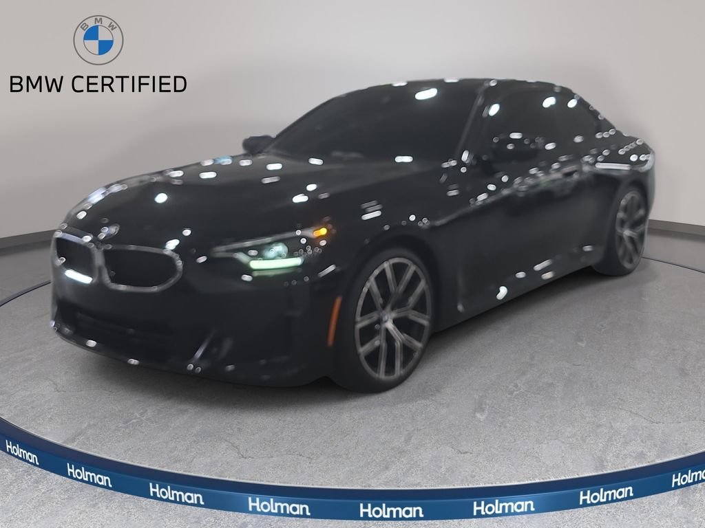 Certified Used 2023 Black Sapphire Metallic BMW 230i image 1