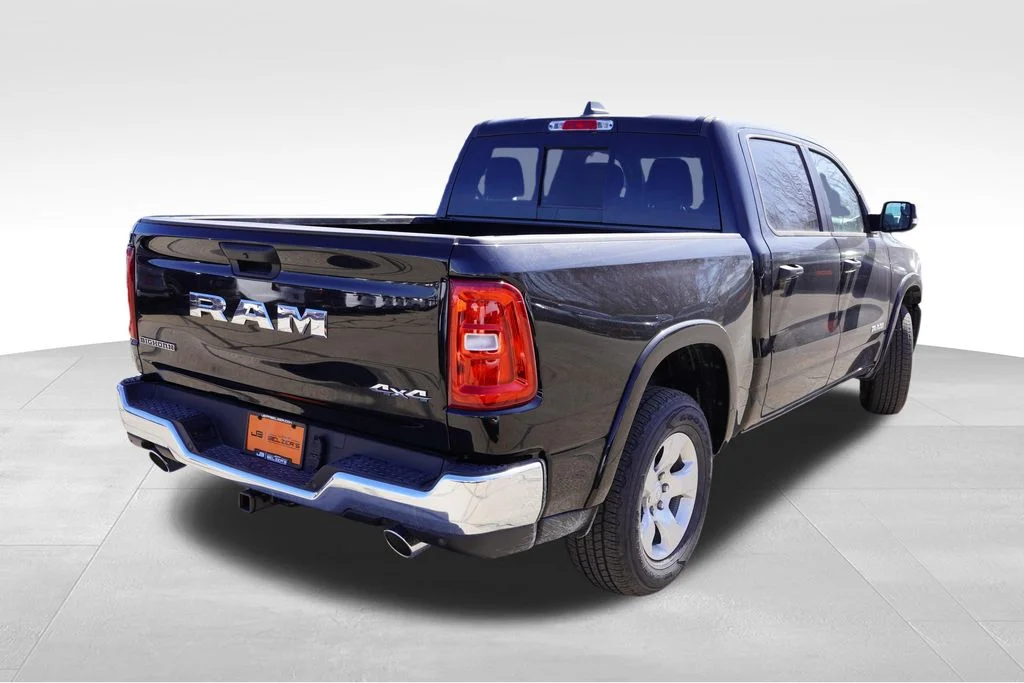 New 2026 Diamond Black Crystal Pearlcoat Ram Big Horn image 3