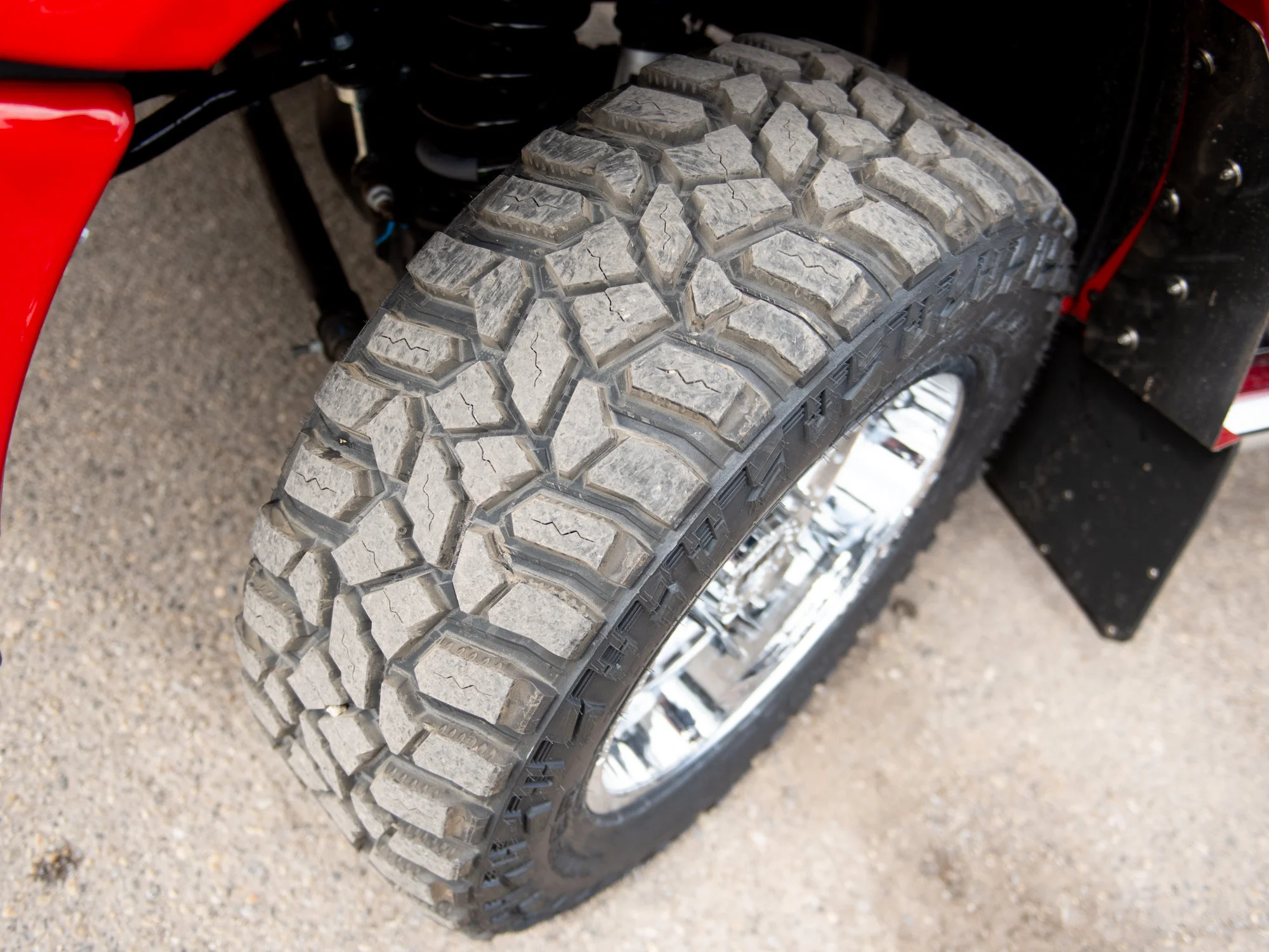 Used 2026 Red RAM Laramie*, 2 Inch Lift, 20 Inch Chrome Wheels, 35 Inch Tires, Trigger Industries MudFlaps image 4