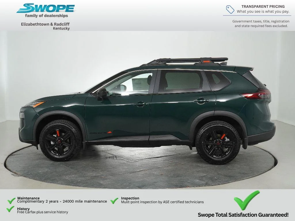 New 2026 Obsidian Green Nissan Rock Creek image 7