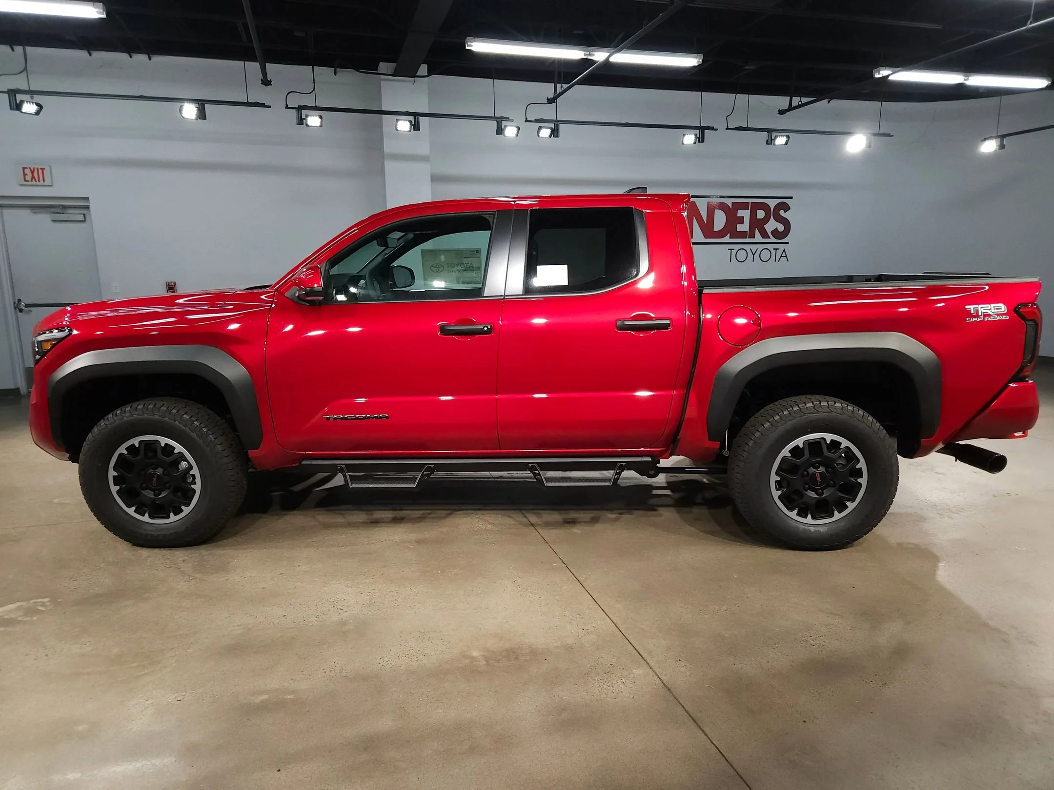 New 2026 Supersonic Red Toyota TRD Off Road image 4