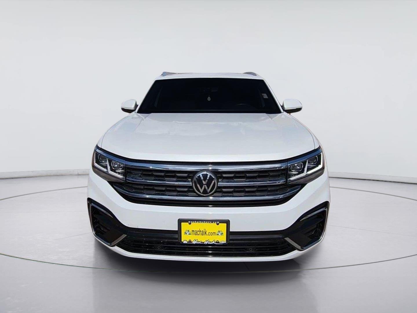 2021 Volkswagen Atlas Cross Sport 3.6L V6 SE w/Technology R-Line White at AutoNation USA Katy