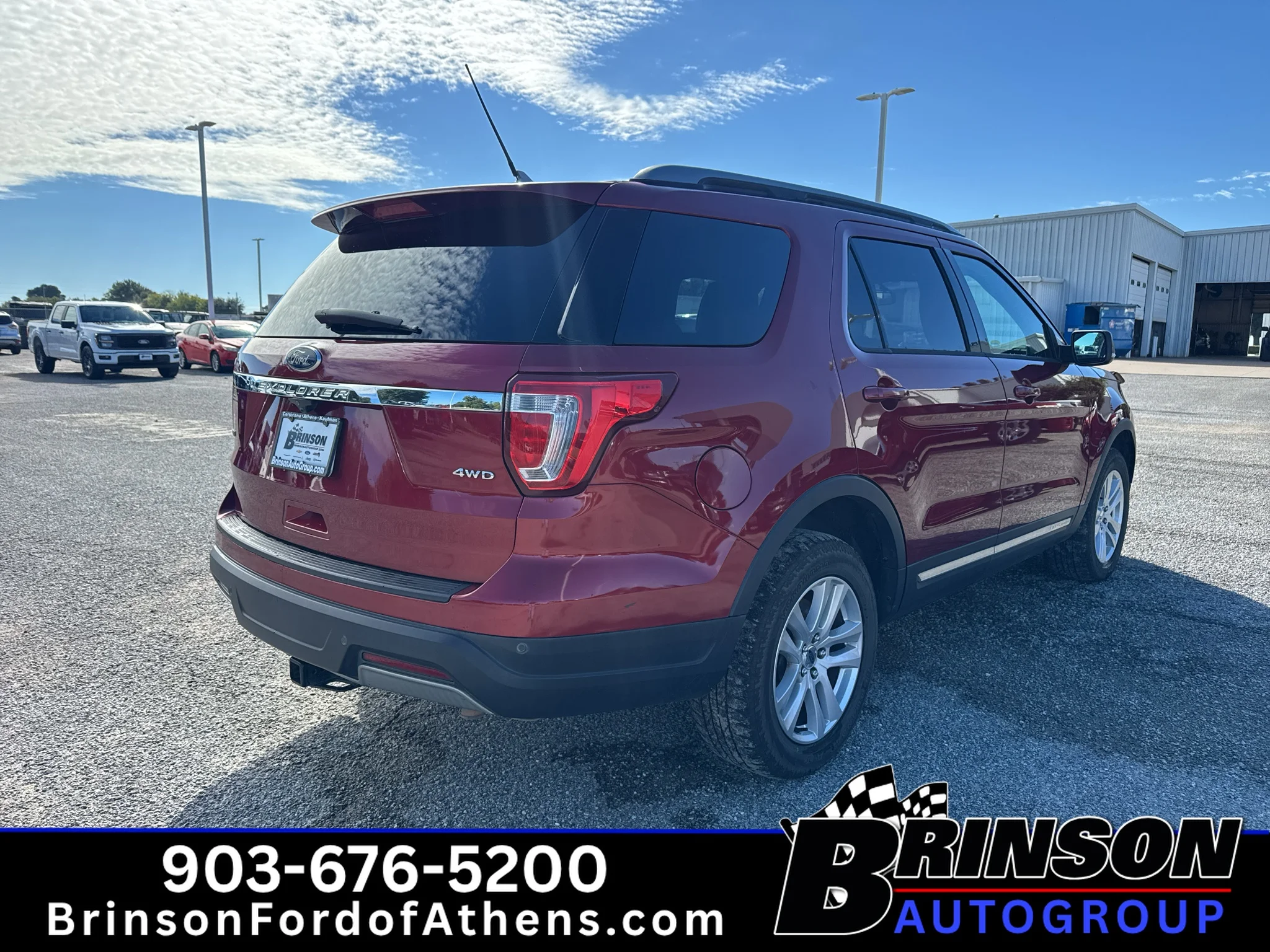 Certified Used 2019 Ruby Red Metallic Tinted Clearcoat Ford XLT image 5