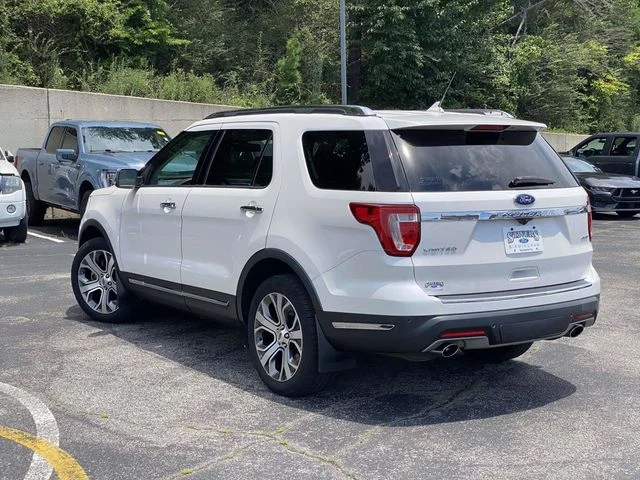 Certified Used 2019 White Platinum Tri-Coat Metallic Ford Limited image 7