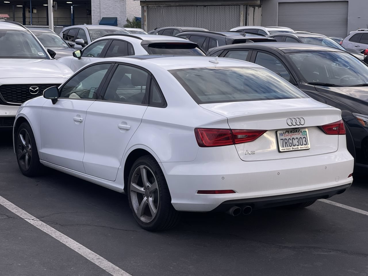 Used 2016 White Audi 1.8T Premium image 3