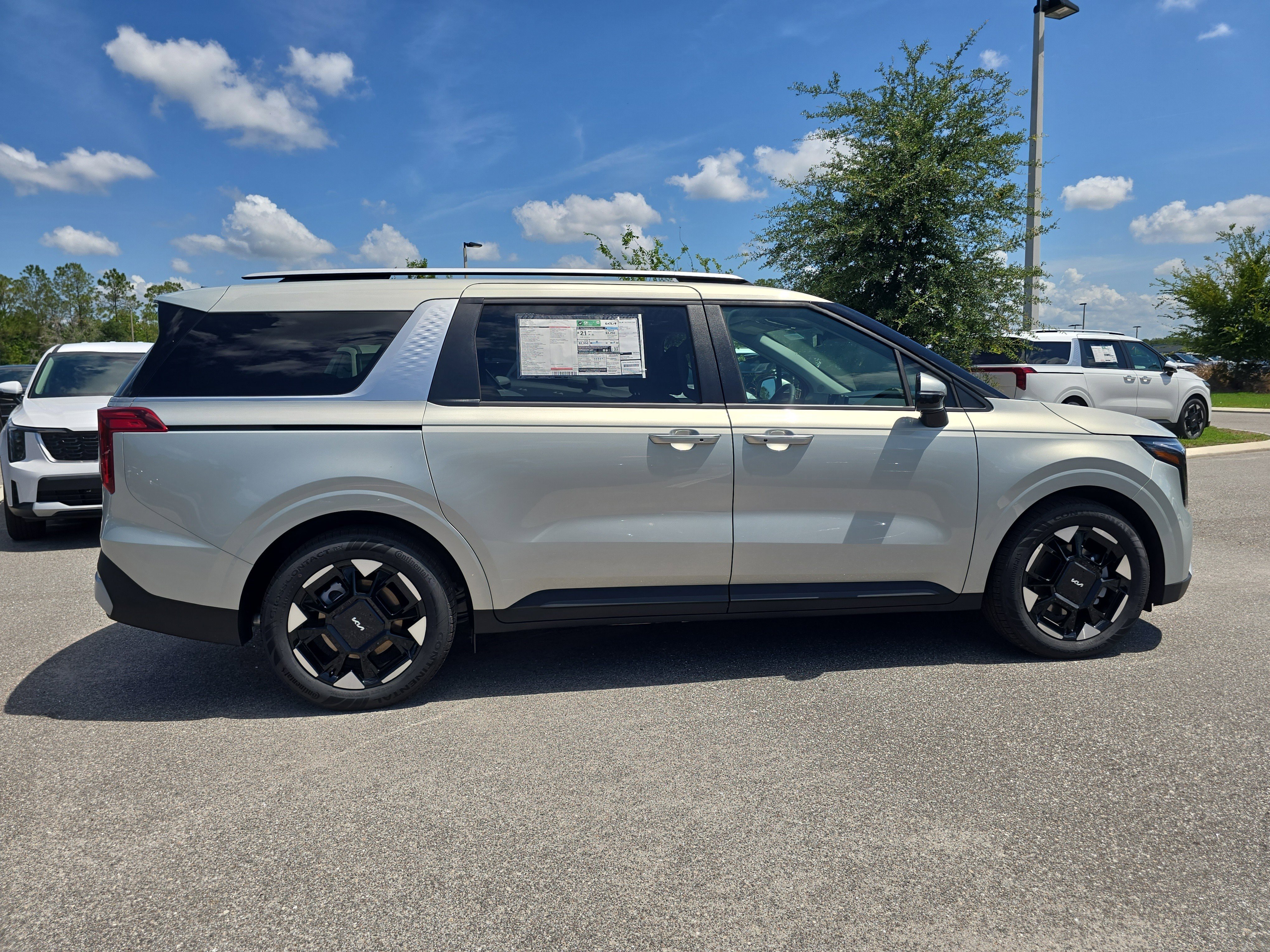 New 2026 Ivory Silver Kia EX image 9