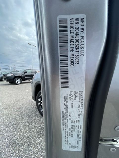 Used 2022 Billet Silver Metallic Jeep Limited image 24