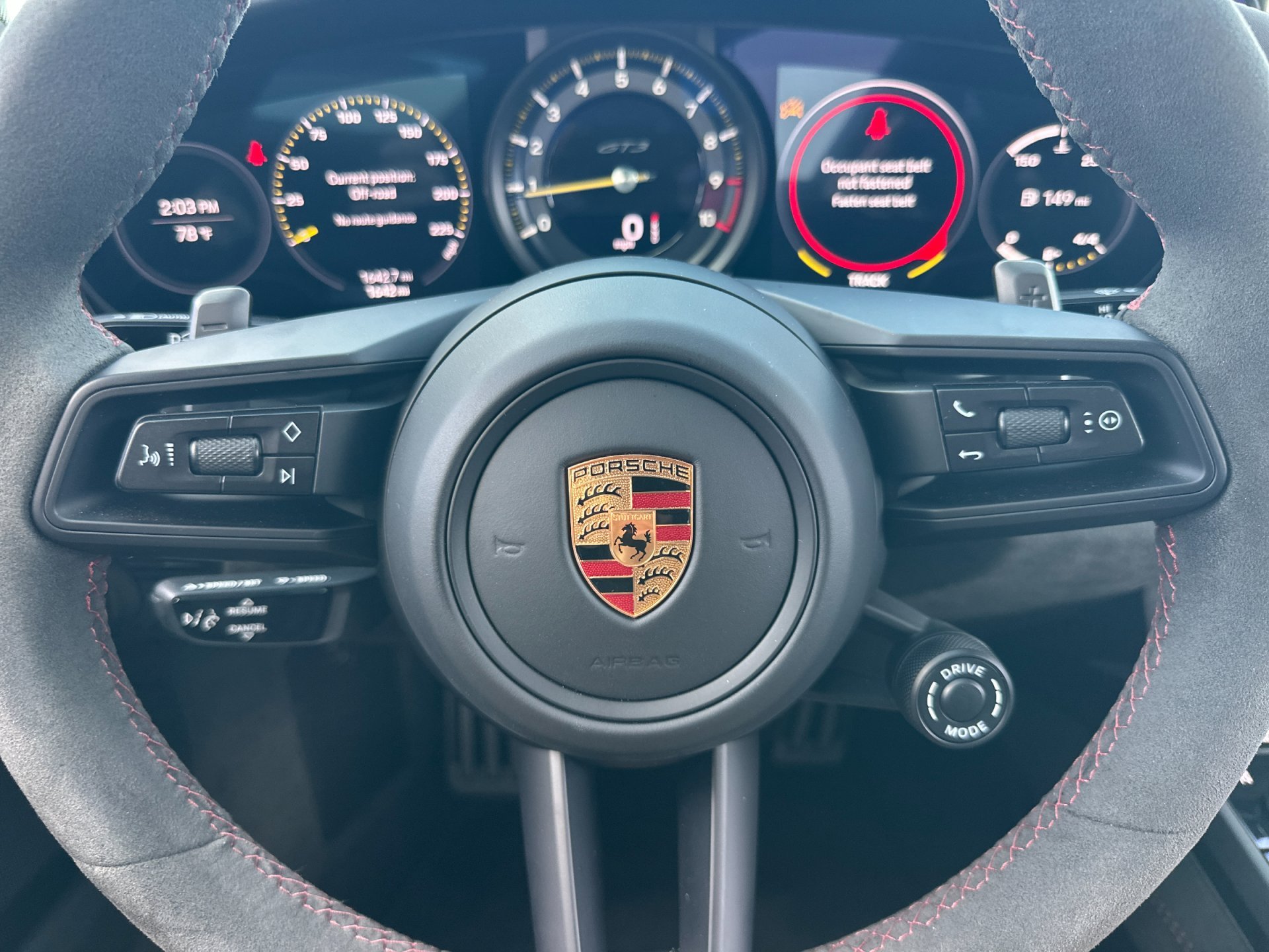 Certified Used 2023 Black Porsche GT3 Coupe image 15