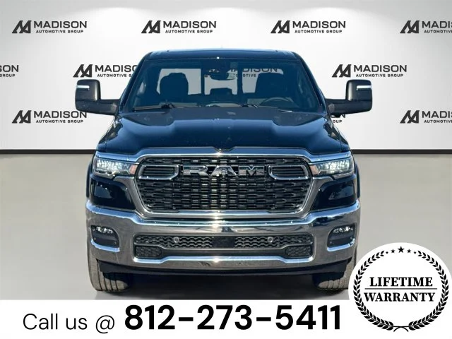 New 2026 Diamond Black Crystal Pearl-Coat Exterior Paint RAM Big Horn/Lone Star image 2