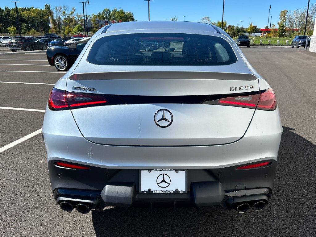 New 2027 MANUFAKTUR Cirrus Silver Magno Mercedes-Benz AMG® GLC 53 4MATIC+ Coupe image 6