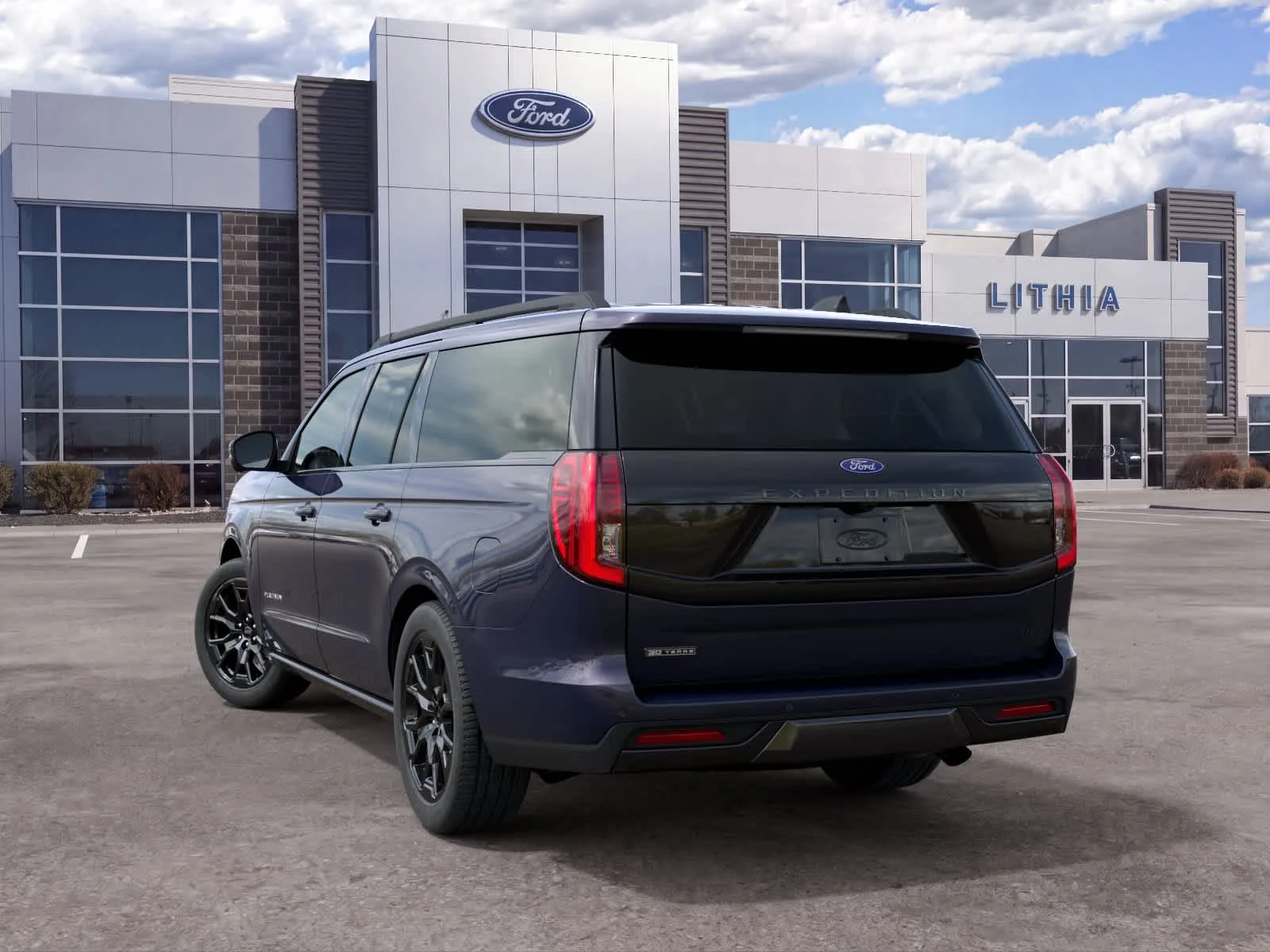 New 2027 Blue Ember Metallic Ford MAX Platinum image 8