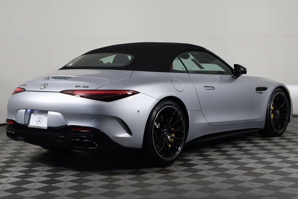 New 2026 Cirrus Silver Metallic Mercedes-Benz SL 55 AMG® image 2