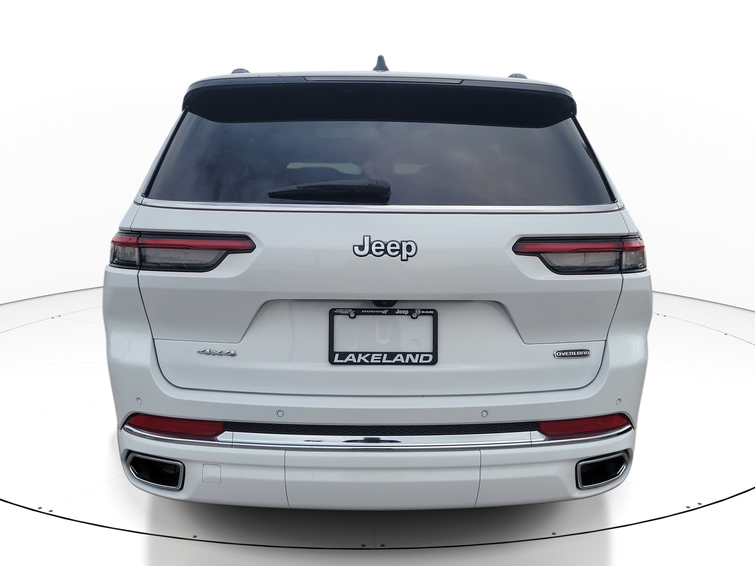 Used 2023 Bright White Clearcoat Jeep Overland image 5