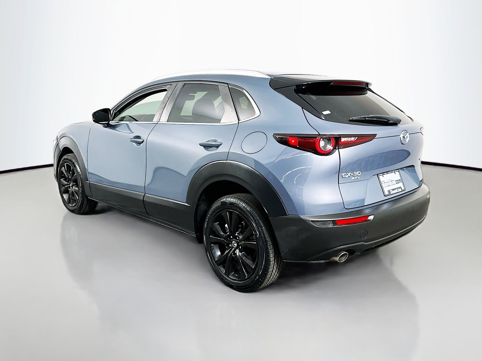 Used 2022 Polymetal Gray Metallic Mazda 2.5 S Carbon Edition AWD with Leather Heated Seats image 5