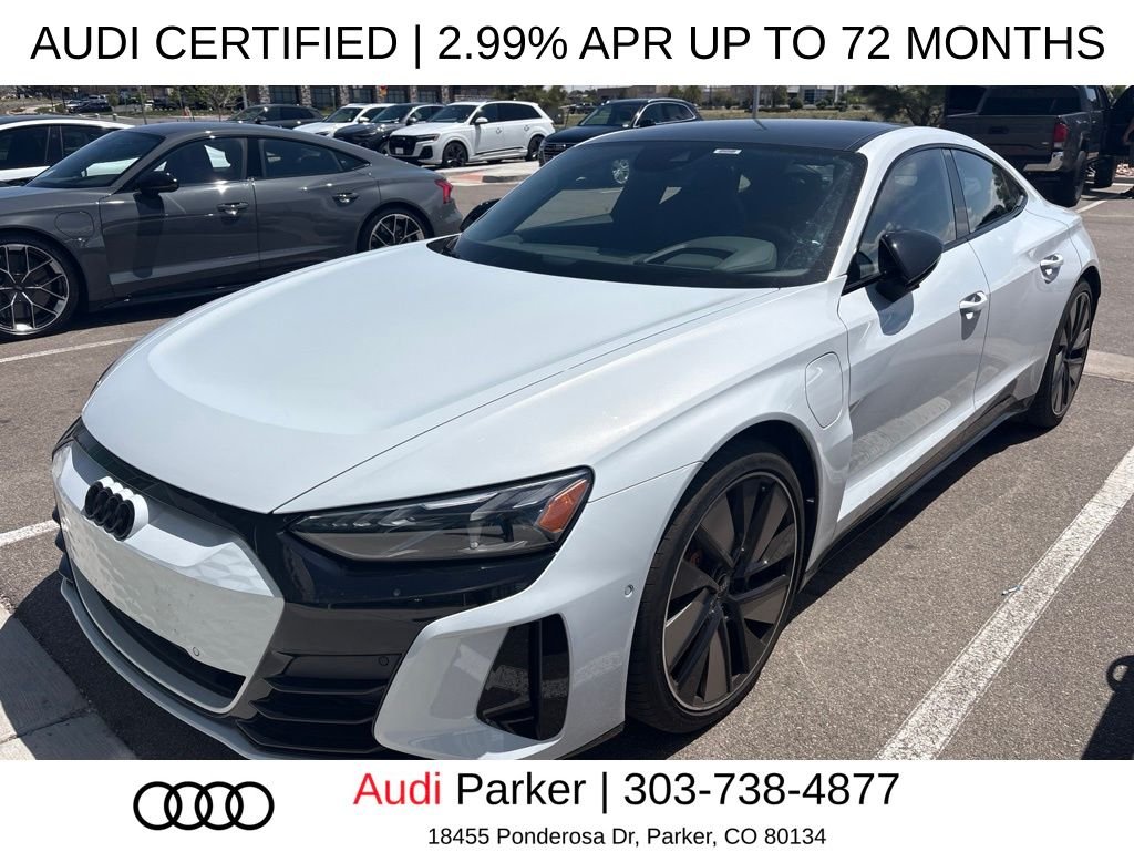 Used 2024 Audi e-tron GT Prestige with VIN WAUEJBFW3R7003809 for sale in Littleton, CO