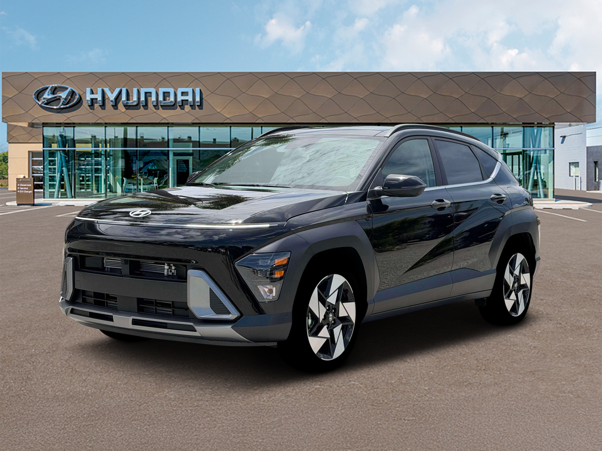 New 2026 Abyss Black Pearl Hyundai Limited image 1