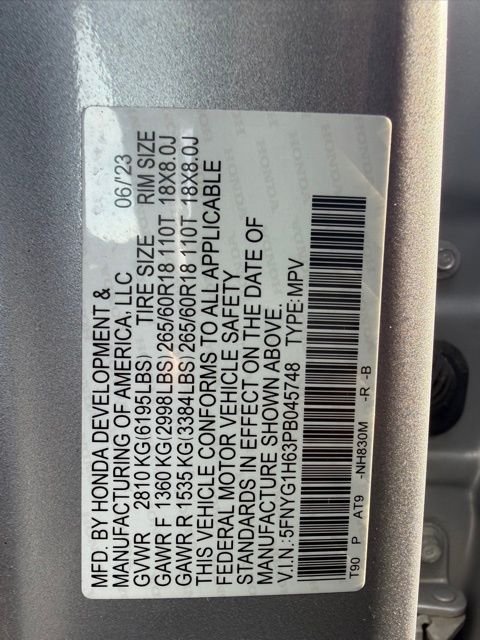 Used 2023 Gray Honda TrailSport image 32