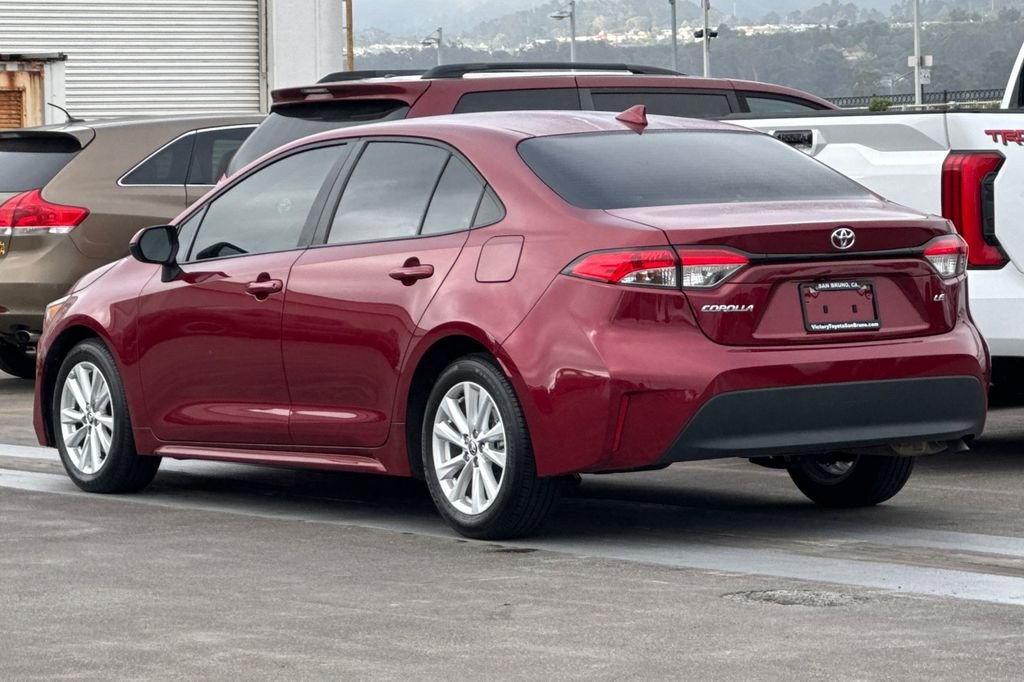 Certified Used 2024 Red Toyota LE image 6