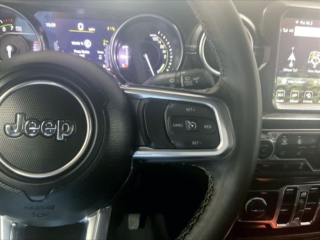 Used 2023 Black Clearcoat Jeep Sahara 4xe image 23
