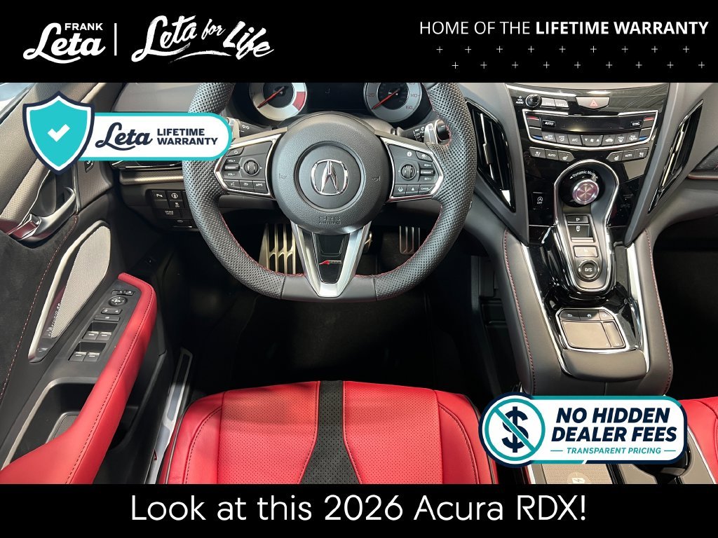 New 2026 Platinum White Pearl Acura w/A-Spec Package image 25